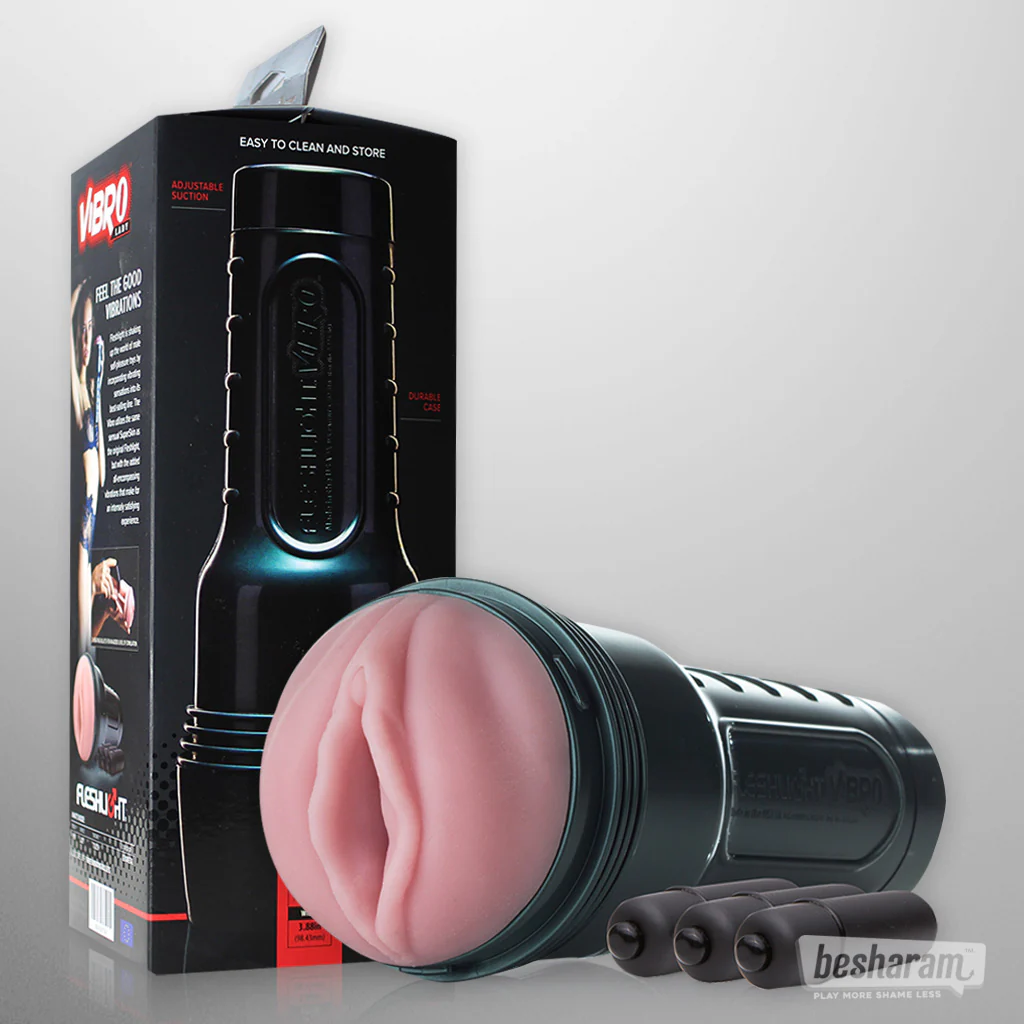 Fleshlight® Vibro Pink Touch Vibrating Masturbator - Image 4