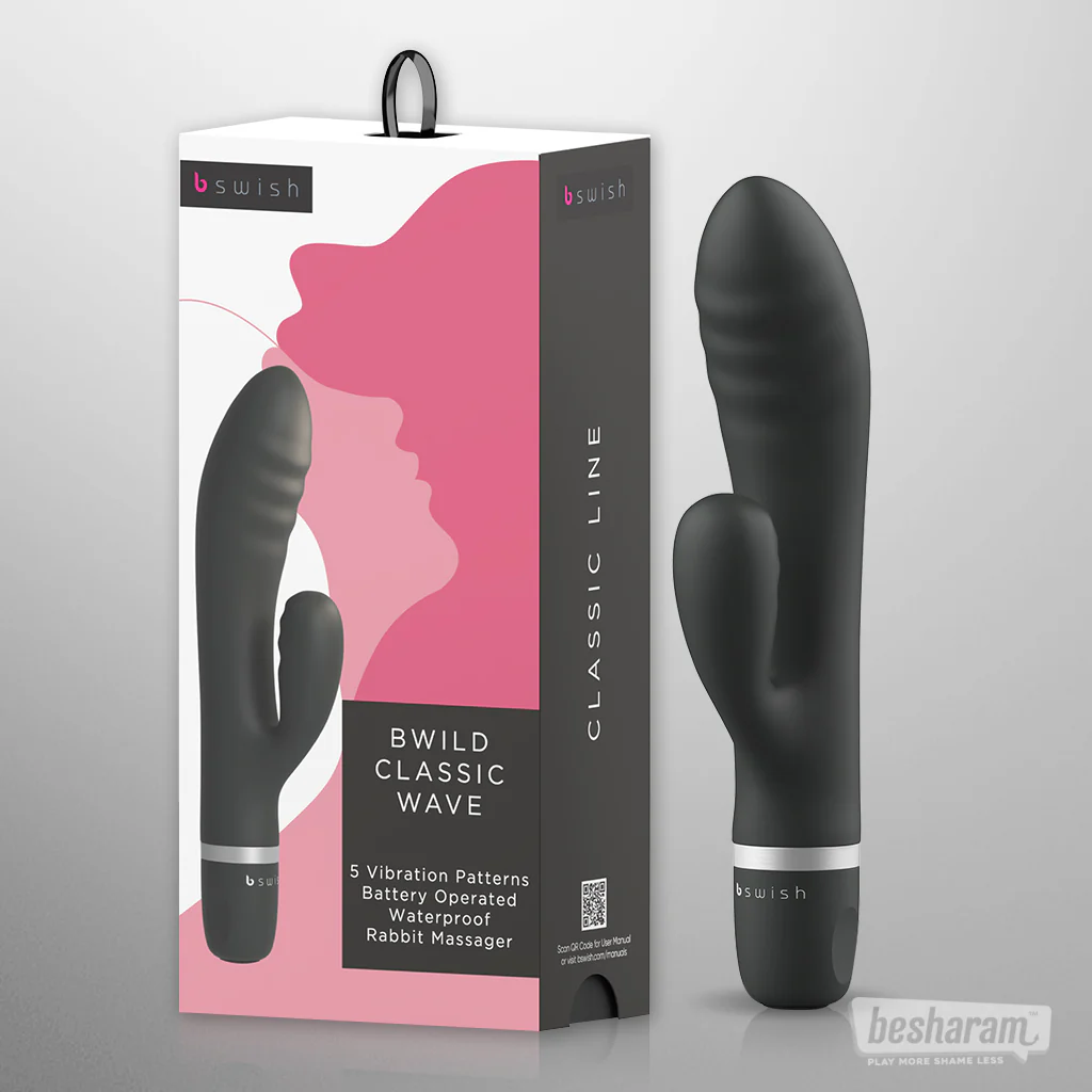 B Swish BWild Classic Wave Bunny Vibrator - Image 3