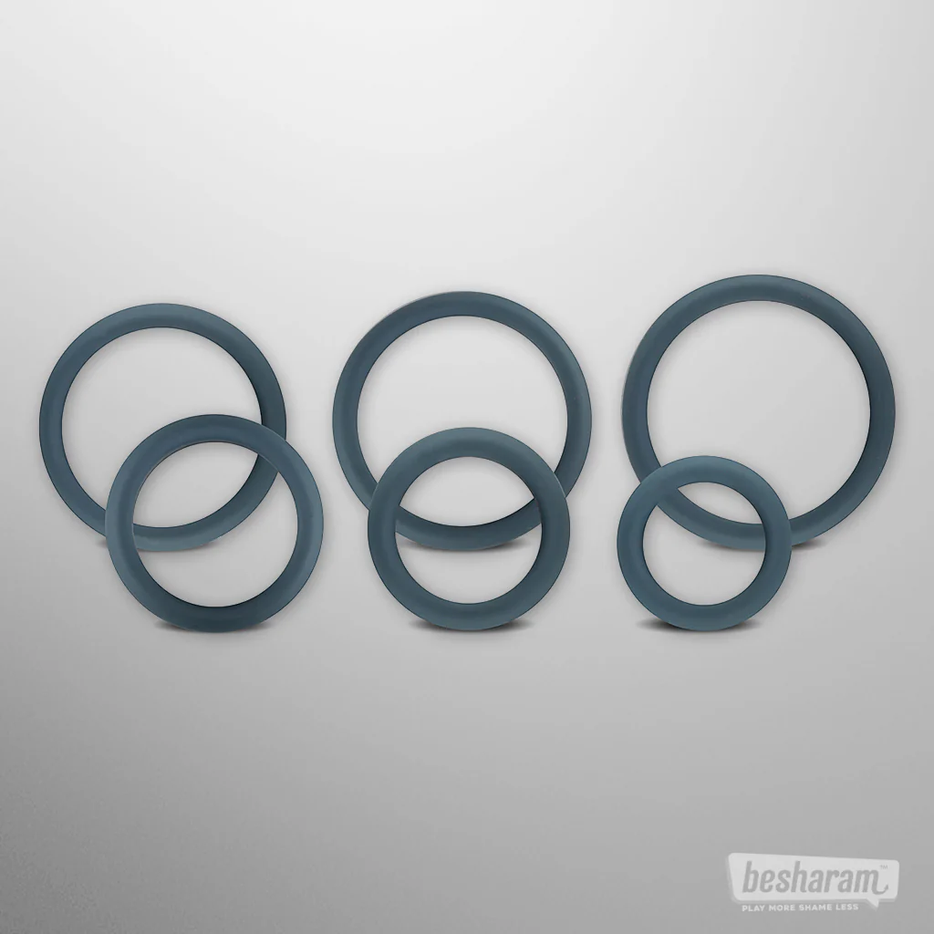 Boners 6 Flat Cock Rings Set - Image 3
