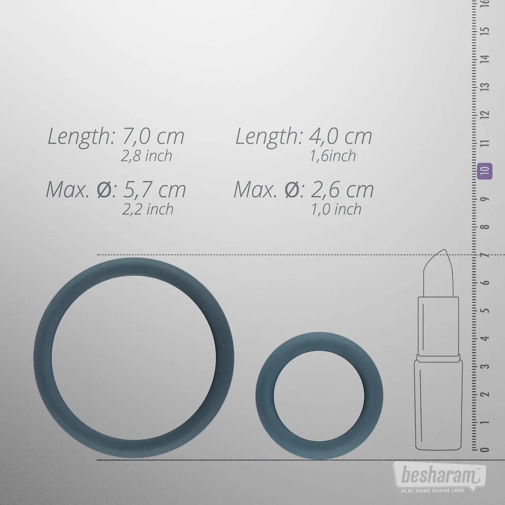 Boners 6 Flat Cock Rings Set - Image 4