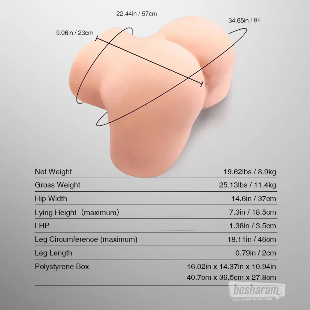 Cecilia Realistic Butt Sex Doll - TPE - Image 8