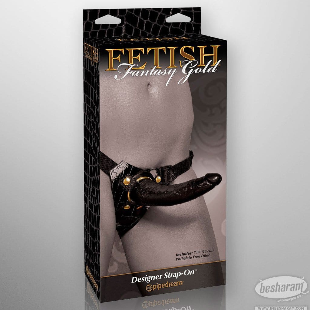 Fetish Fantasy Gold Designer Strap On w/Dildo - Image 7