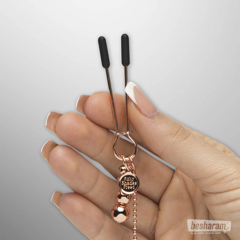 Fifty Shades Freed All Sensation Nipple & Clitoral Chain - Image 3