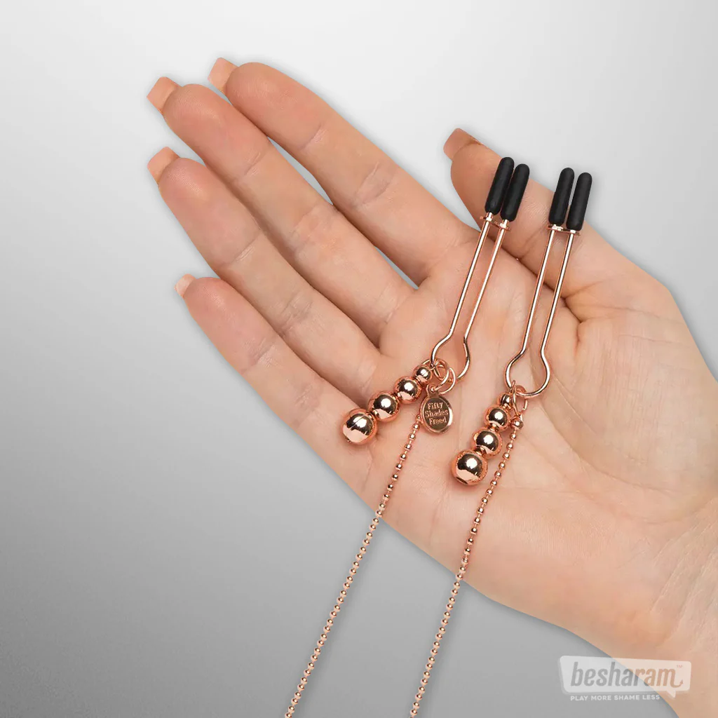 Fifty Shades Freed All Sensation Nipple & Clitoral Chain - Image 4
