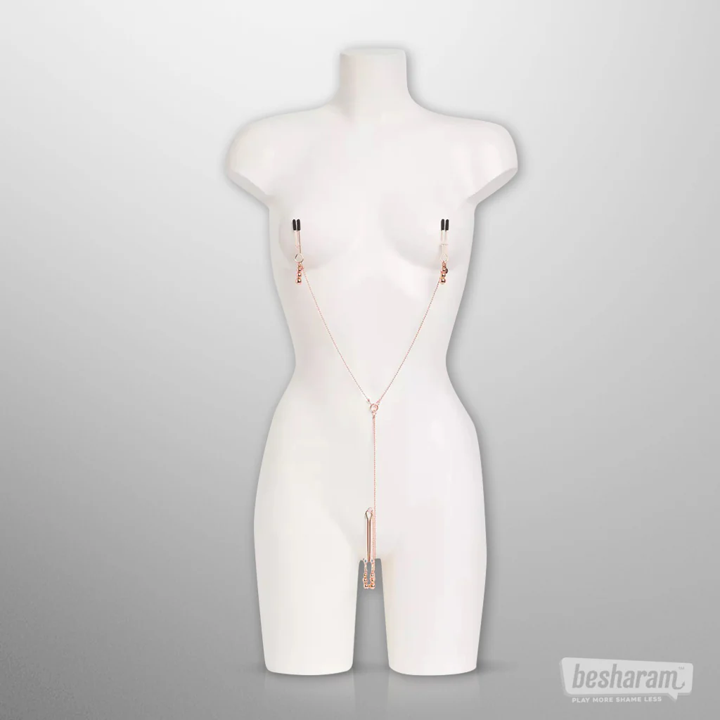 Fifty Shades Freed All Sensation Nipple & Clitoral Chain - Image 5
