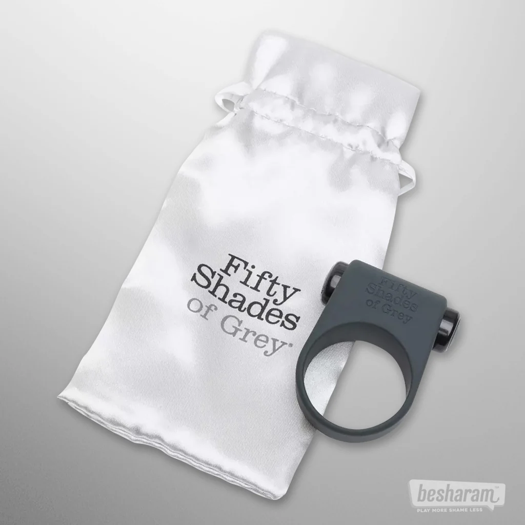 Fifty Shades Of Grey Feel It Baby Vibrating Cock Ring - Image 6