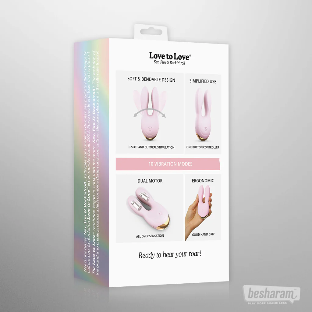 Love to Love Hear Me Clitoral Vibrator - Image 9