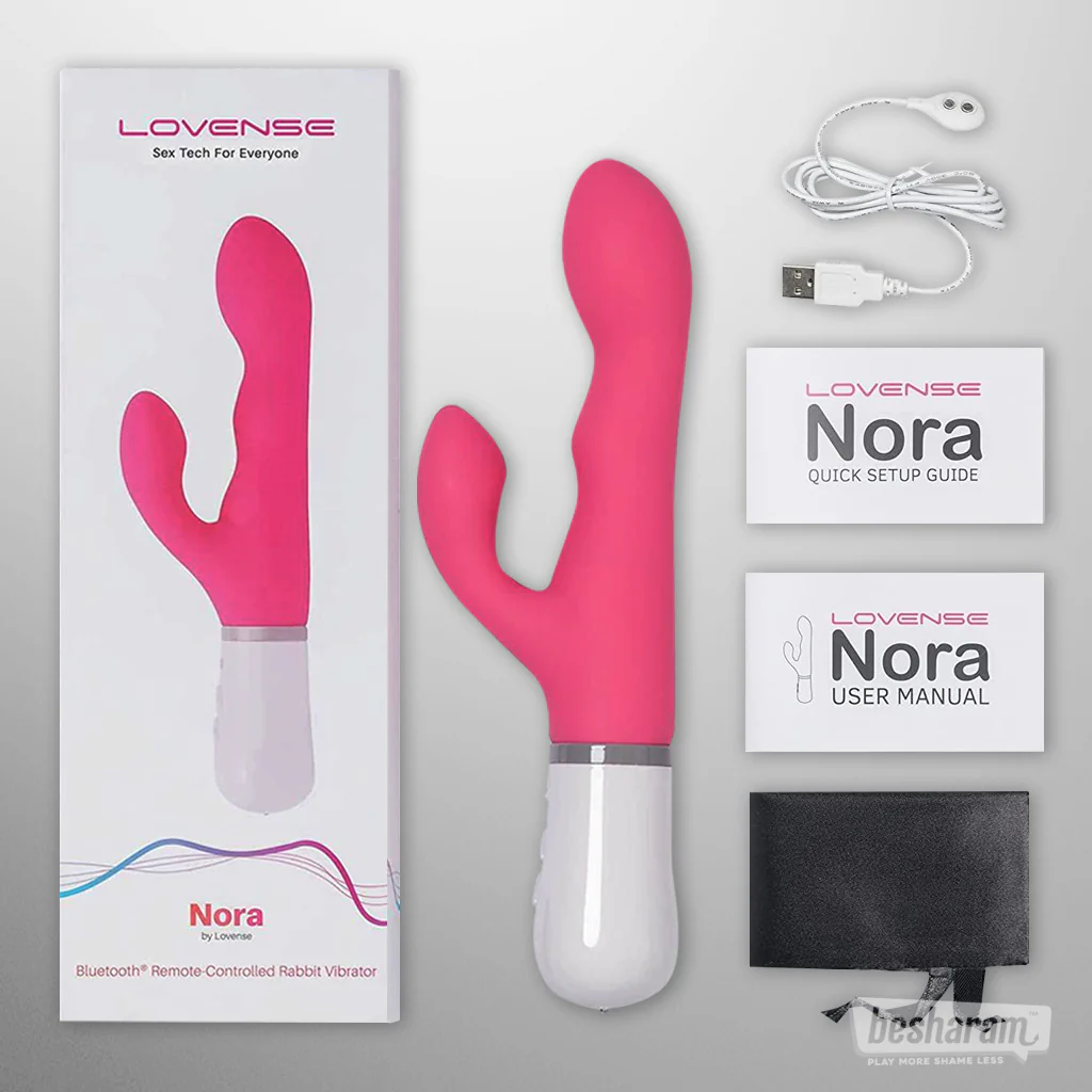 Lovense NORA Wireless Bluetooth App Rabbit Vibrator - Image 5