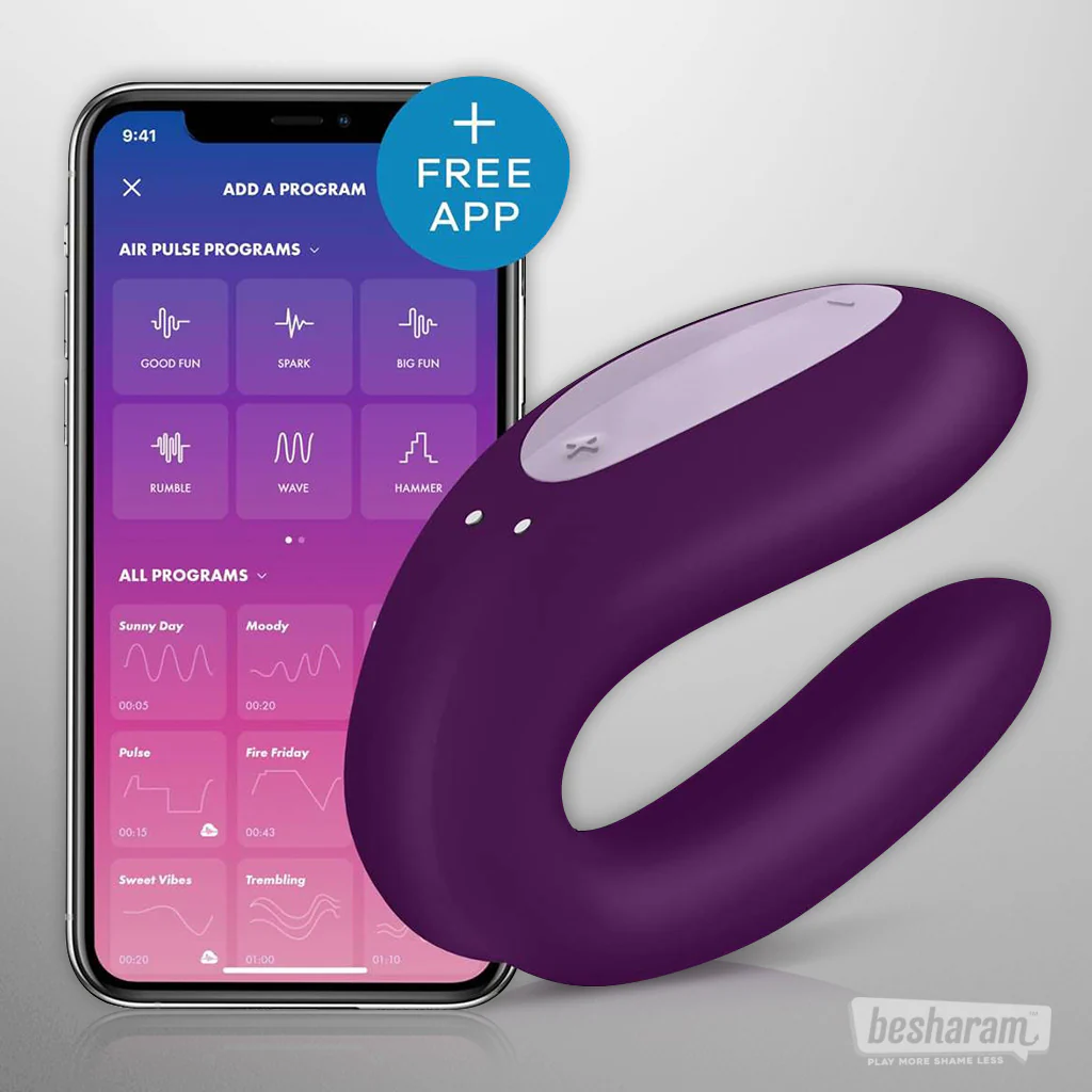 Satisfyer Double Joy Couple's Vibrator - Image 4