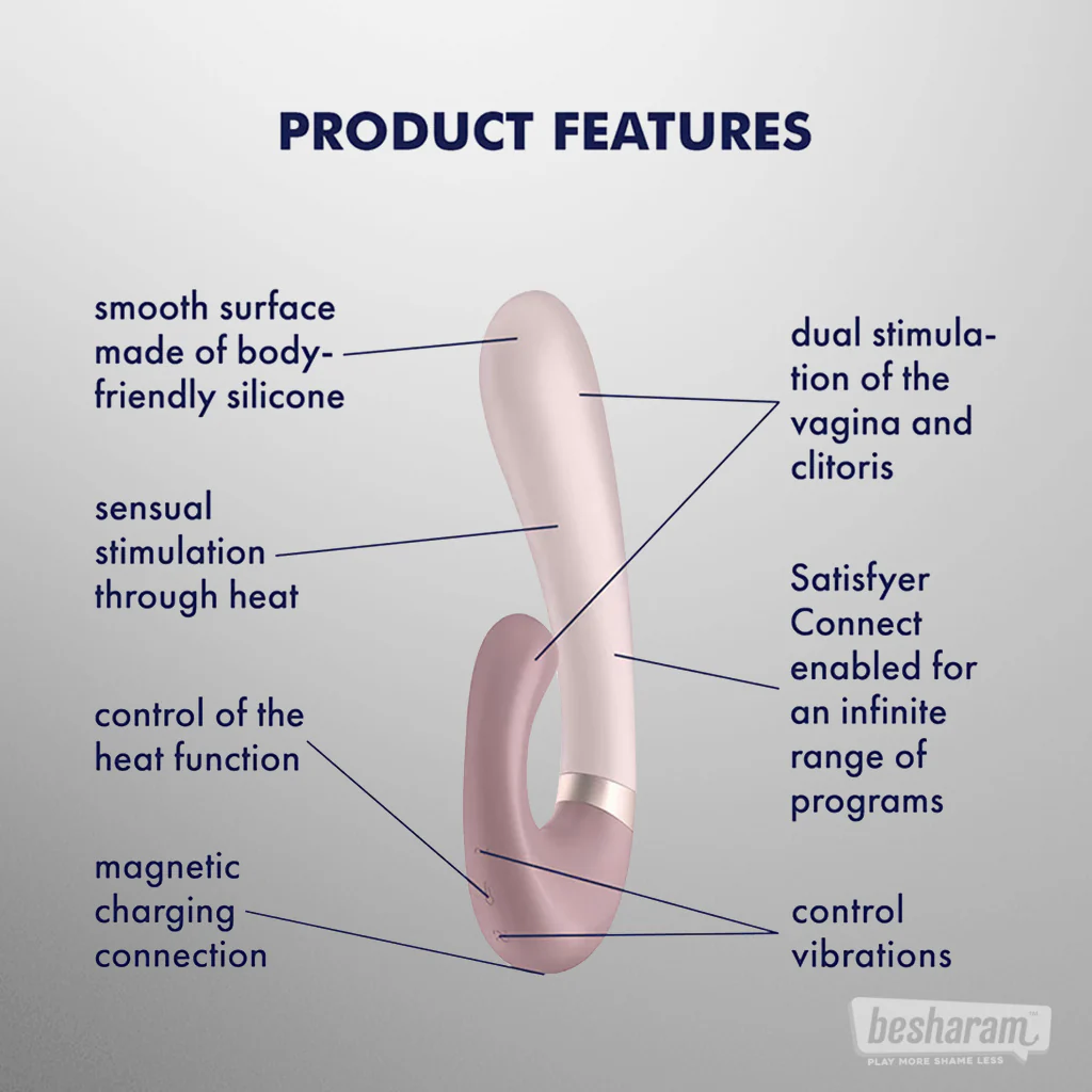 Satisfyer Heat Wave App Controlled Warming Vibrator - Image 3