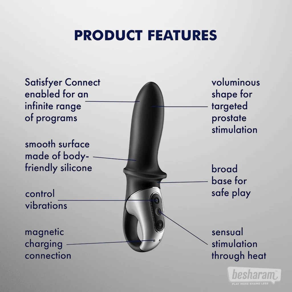 Satisfyer Hot Passion App Controlled Prostate Massager - Image 3
