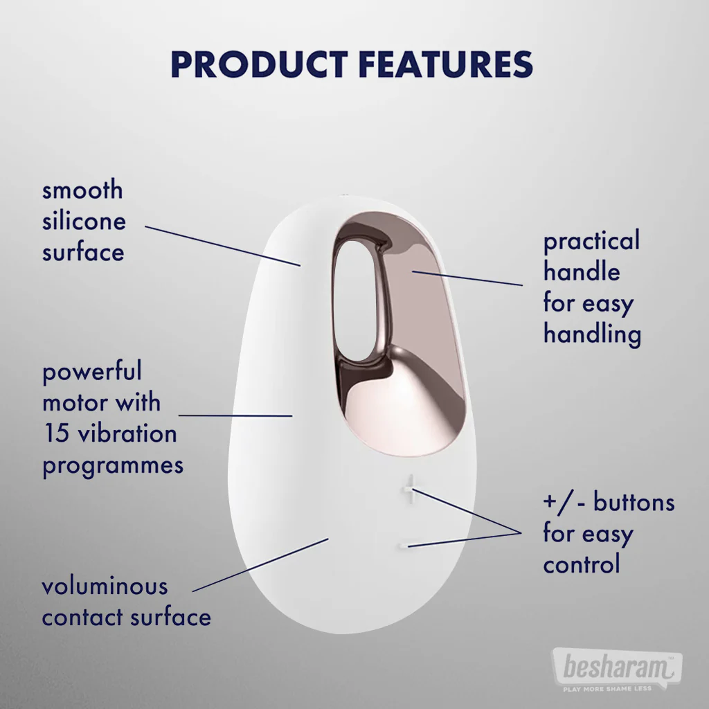 Satisfyer White Temptation Layon Massager - Image 3