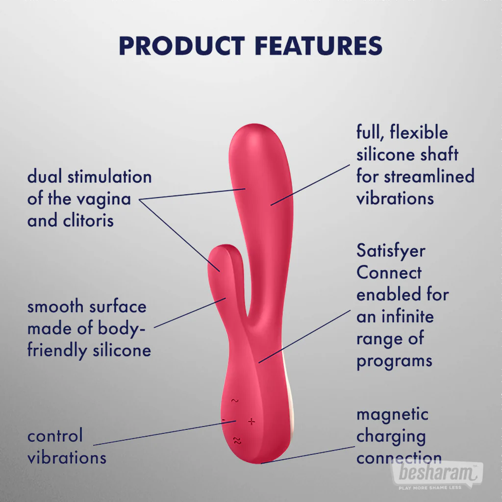 Satisfyer Mono Flex App Controlled Vibrator - Image 3