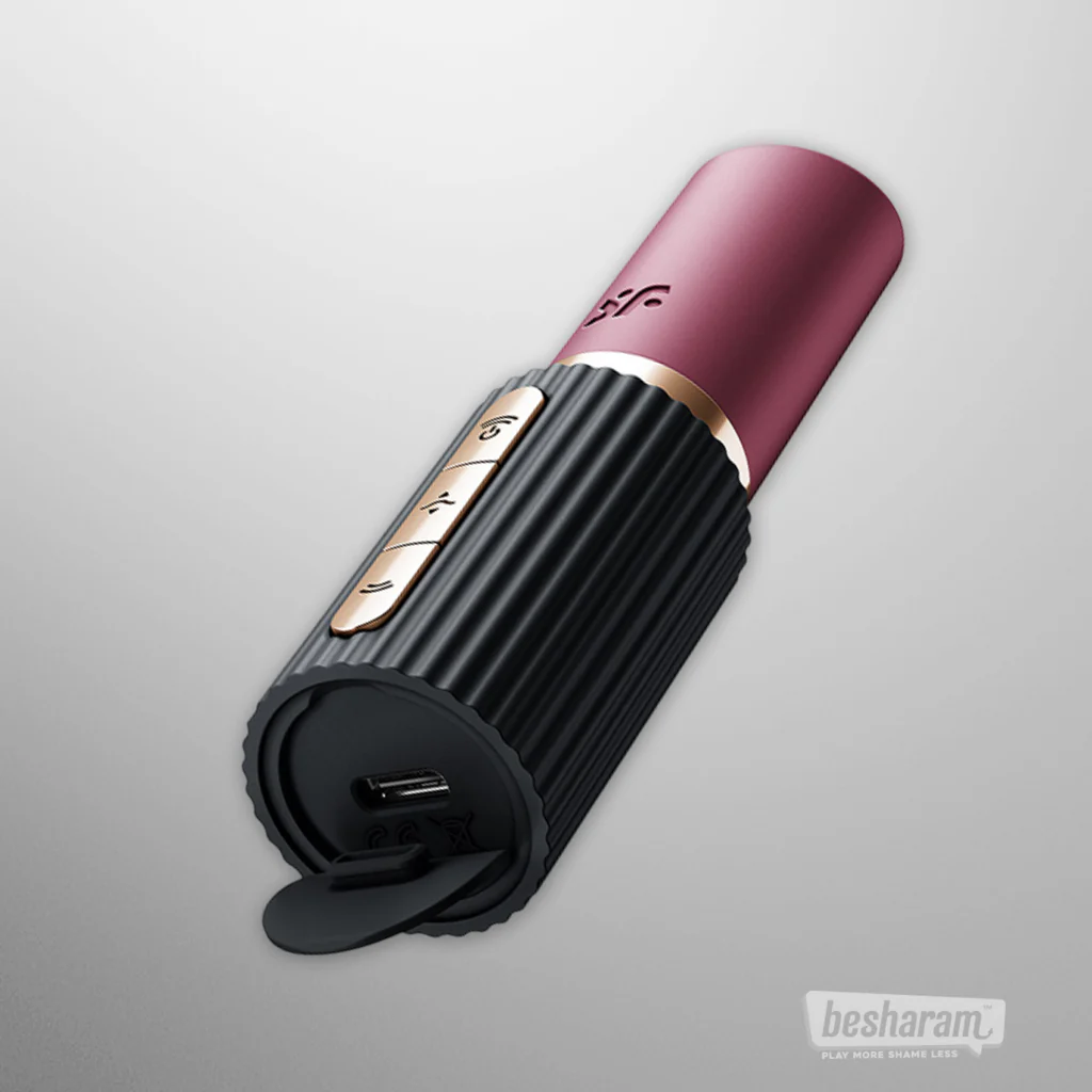 Satisfyer Pro 2 Kiss Lipstick Vibrator - Image 5