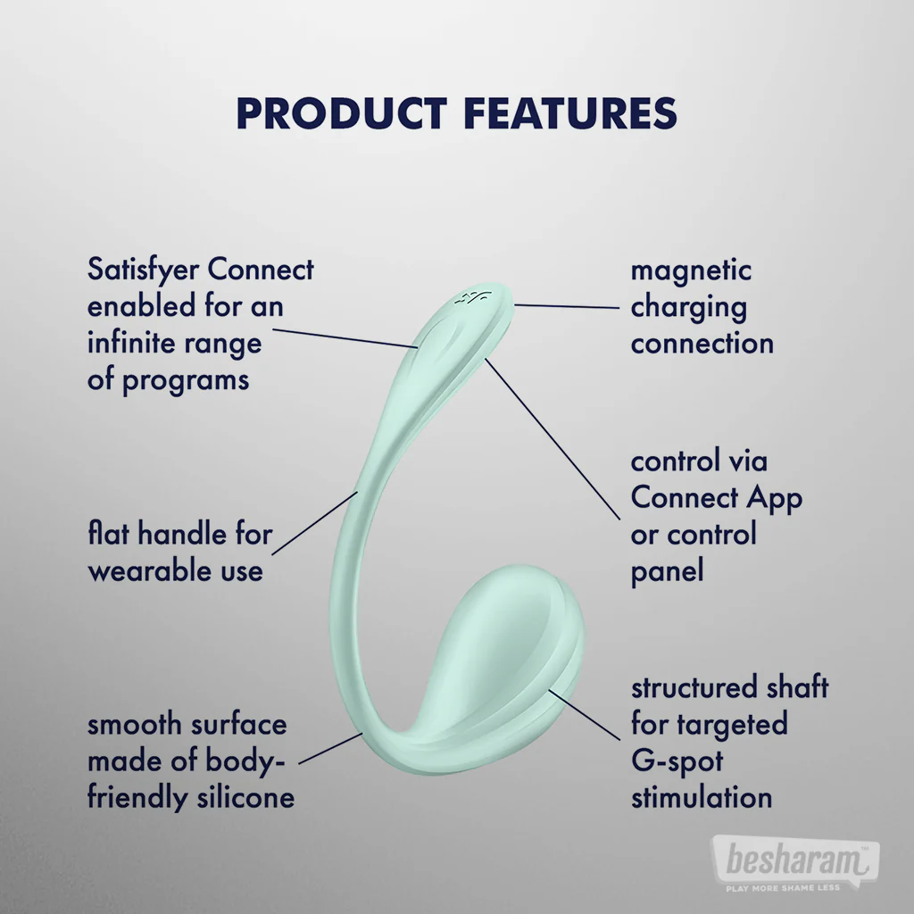 Satisfyer Smooth Petal App Controlled Vibrator - Image 3
