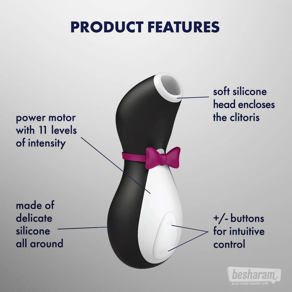 Satisfyer Penguin Powerful Suction Massager - Image 3